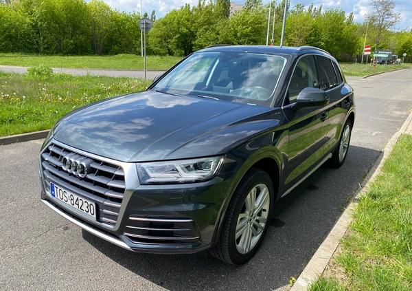 Audi Q5 cena 119000 przebieg: 71200, rok produkcji 2018 z Warszawa małe 154